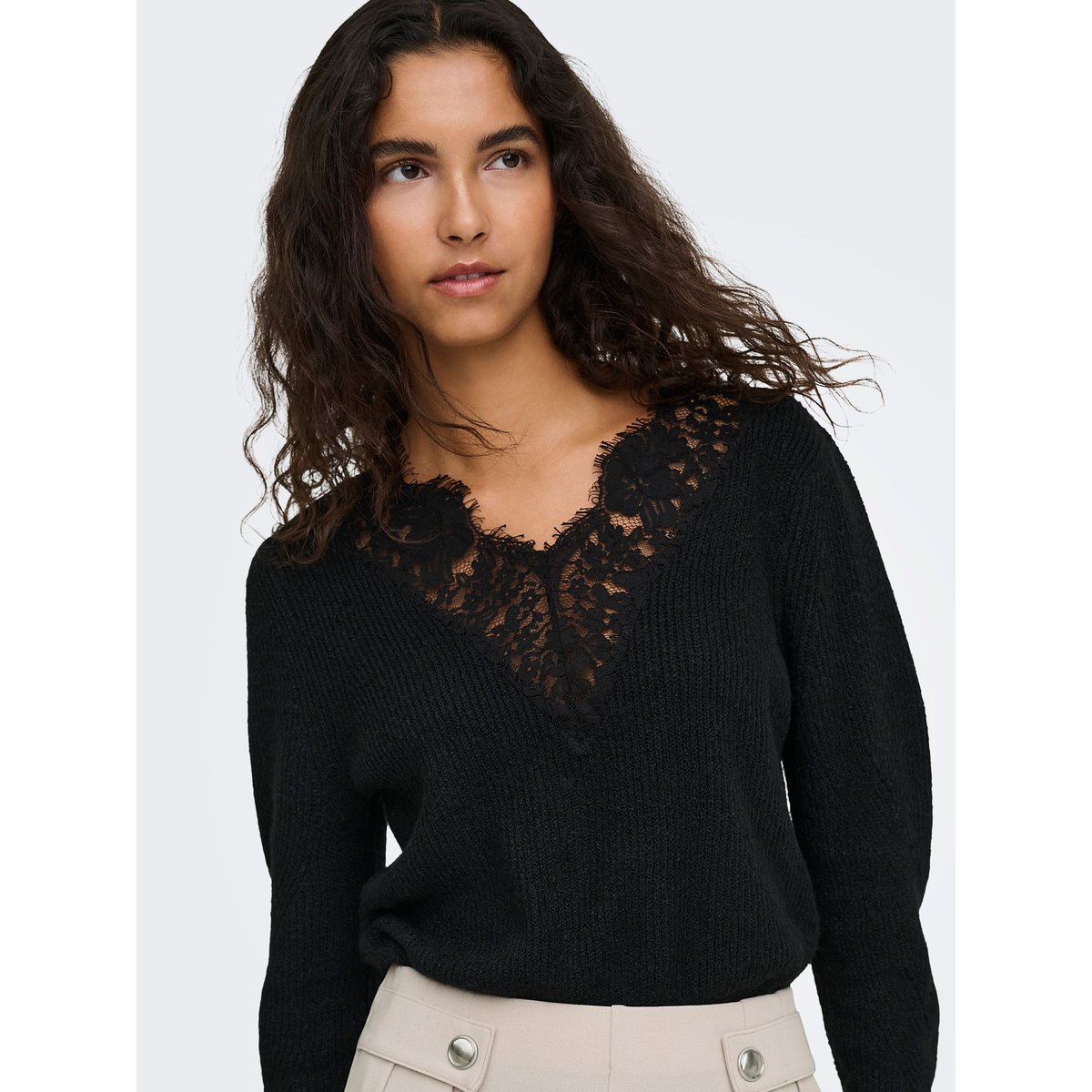 Pull En Maille black 1, JDY