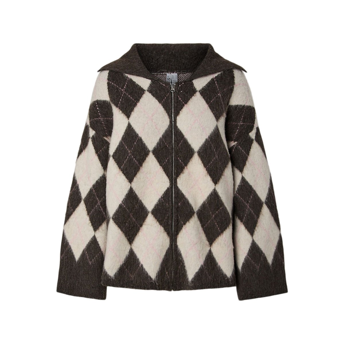 Cardigan En Maille marron - hot fudge1, PIECES