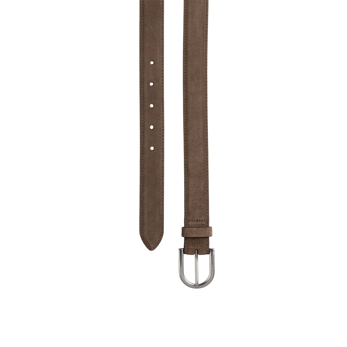 Ceinture modèle Jill en cuir velours souple marron clair, MARC O'POLO