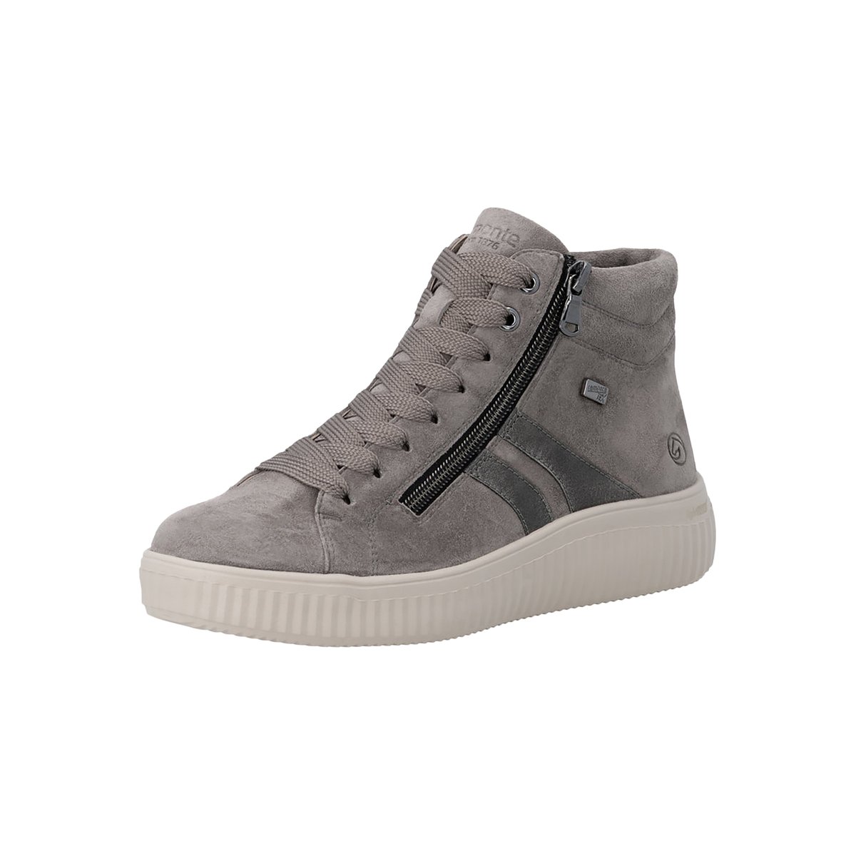 Basket Cuir Montante gris, REMONTE