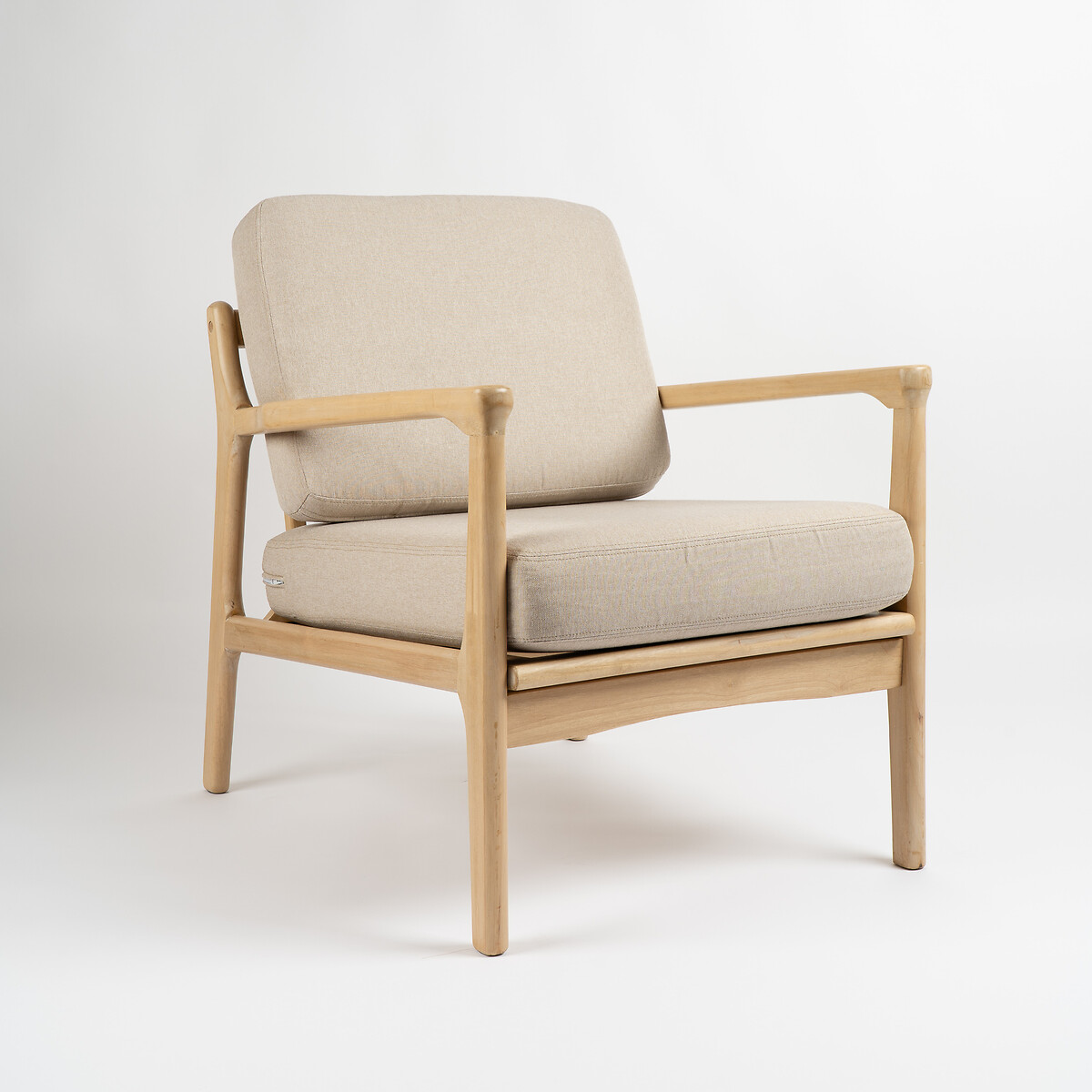 Oakridge Linen Effect Accent Chair linen, SO'HOME