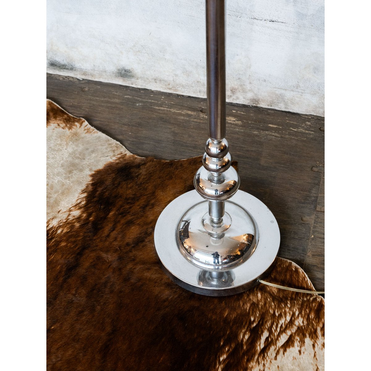 Lampadaire en métal Julien N°29 - Bon état gris, DEBONGOUT