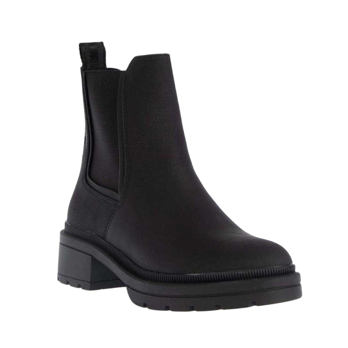 Bottines Chelsea à semelle épaisse et gousset élastiqué IGGIE noir, ROCKET DOG