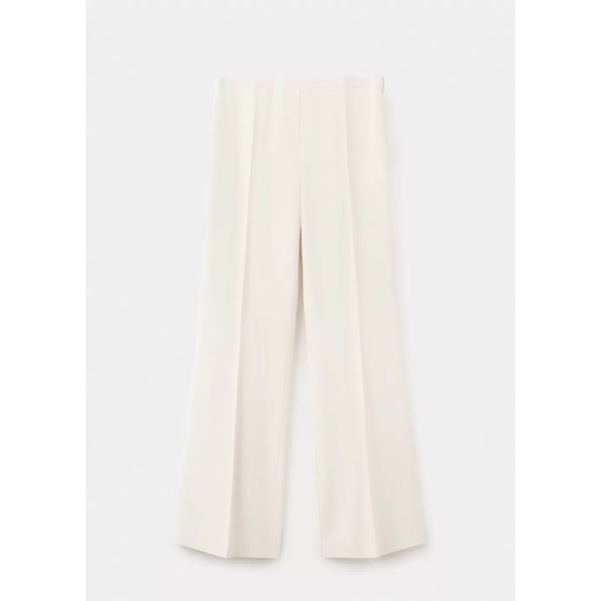 Pantalon de tailleur droit vanille, MANGO