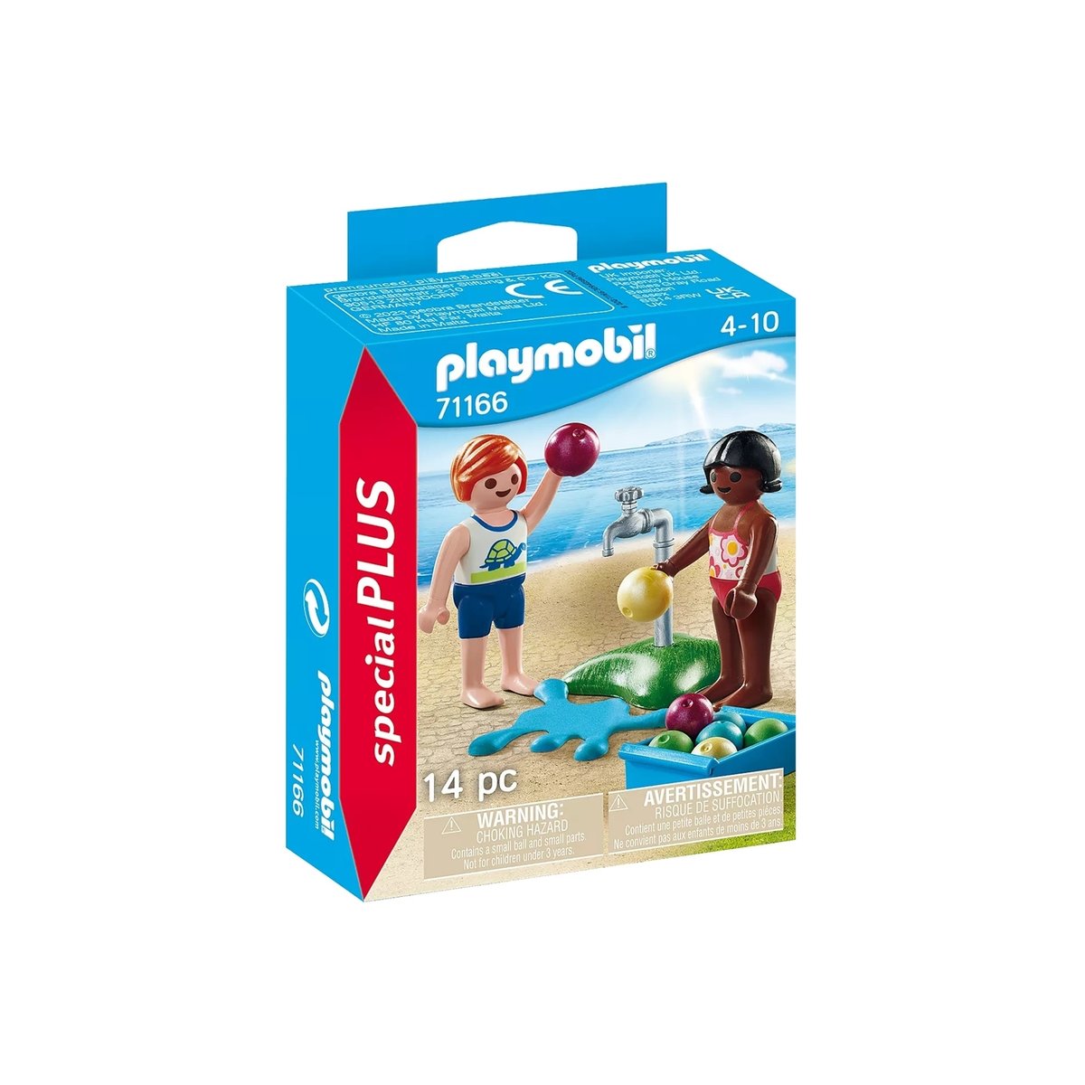 Special Plus Enfants et ballons d'eau multicolore, PLAYMOBIL