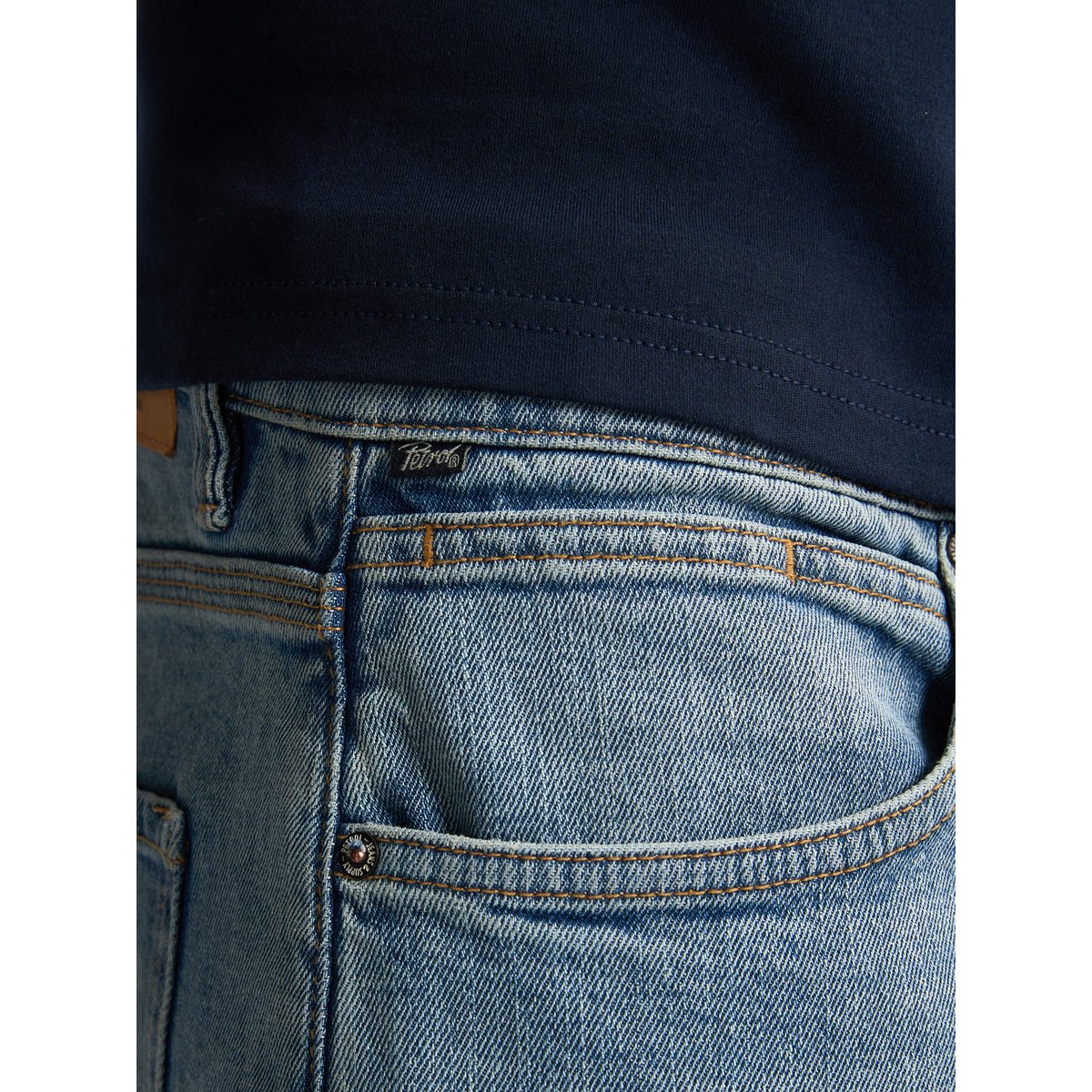 Jean loose fit LEWIS bleu délavé, PETROL INDUSTRIES