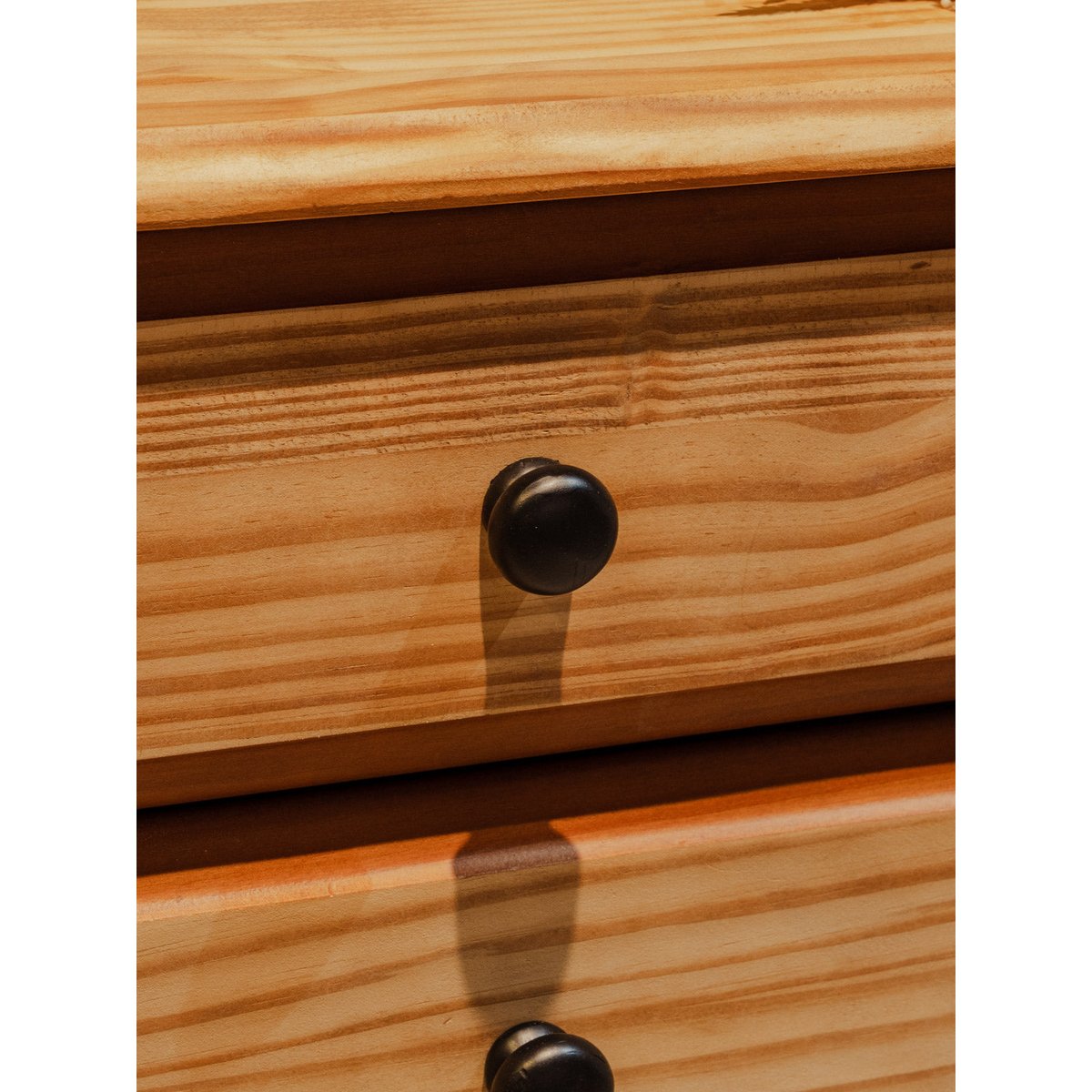 Commode en bois brut Garance N°616 - Bon état bois clair, DEBONGOUT