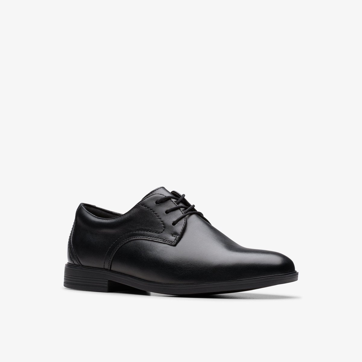 Derbies Cuir Coupe Large JONWIN STEP Y noir, CLARKS