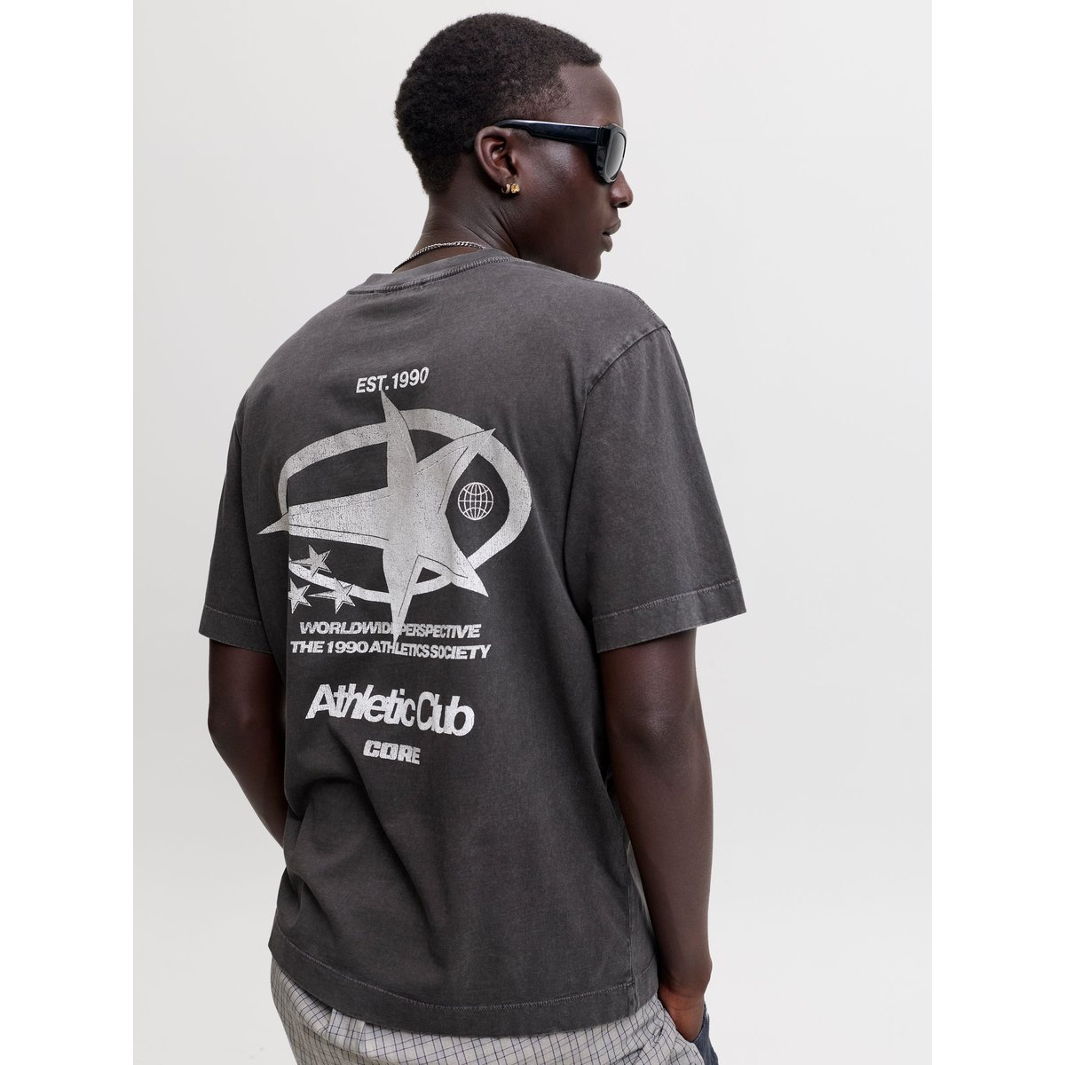 T-Shirt black 1, JACK & JONES