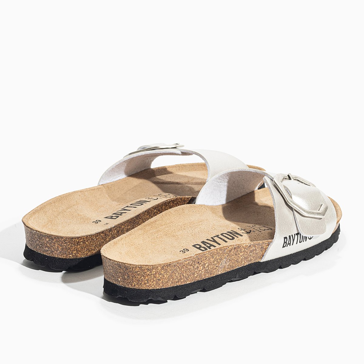 Sandales ZEPHYR argent, BAYTON