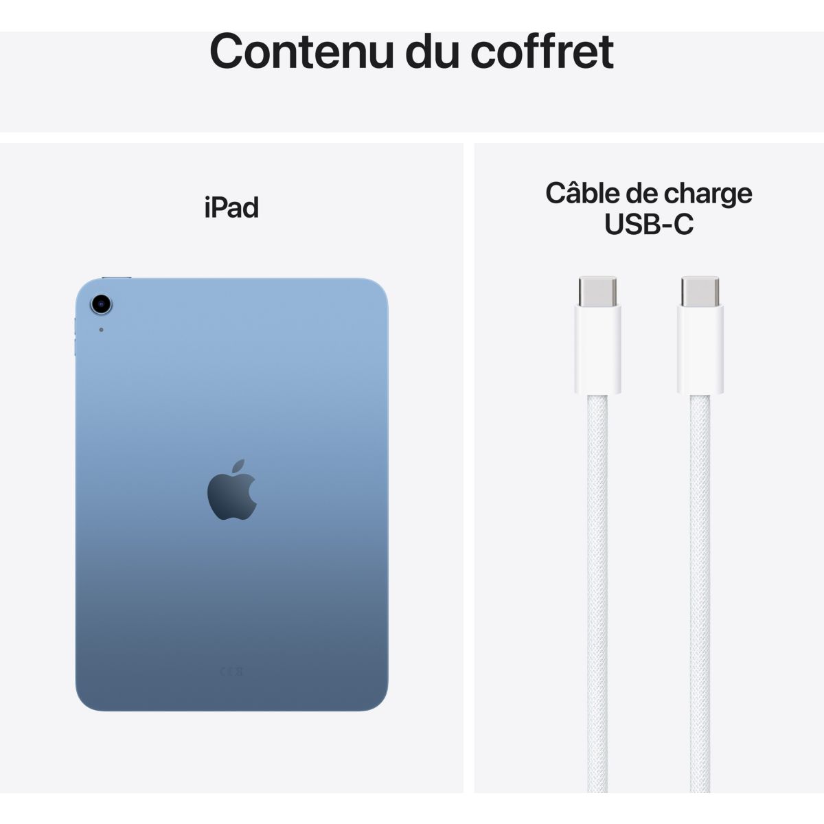 Tablette Apple 11 128Go Bleu bleu, APPLE