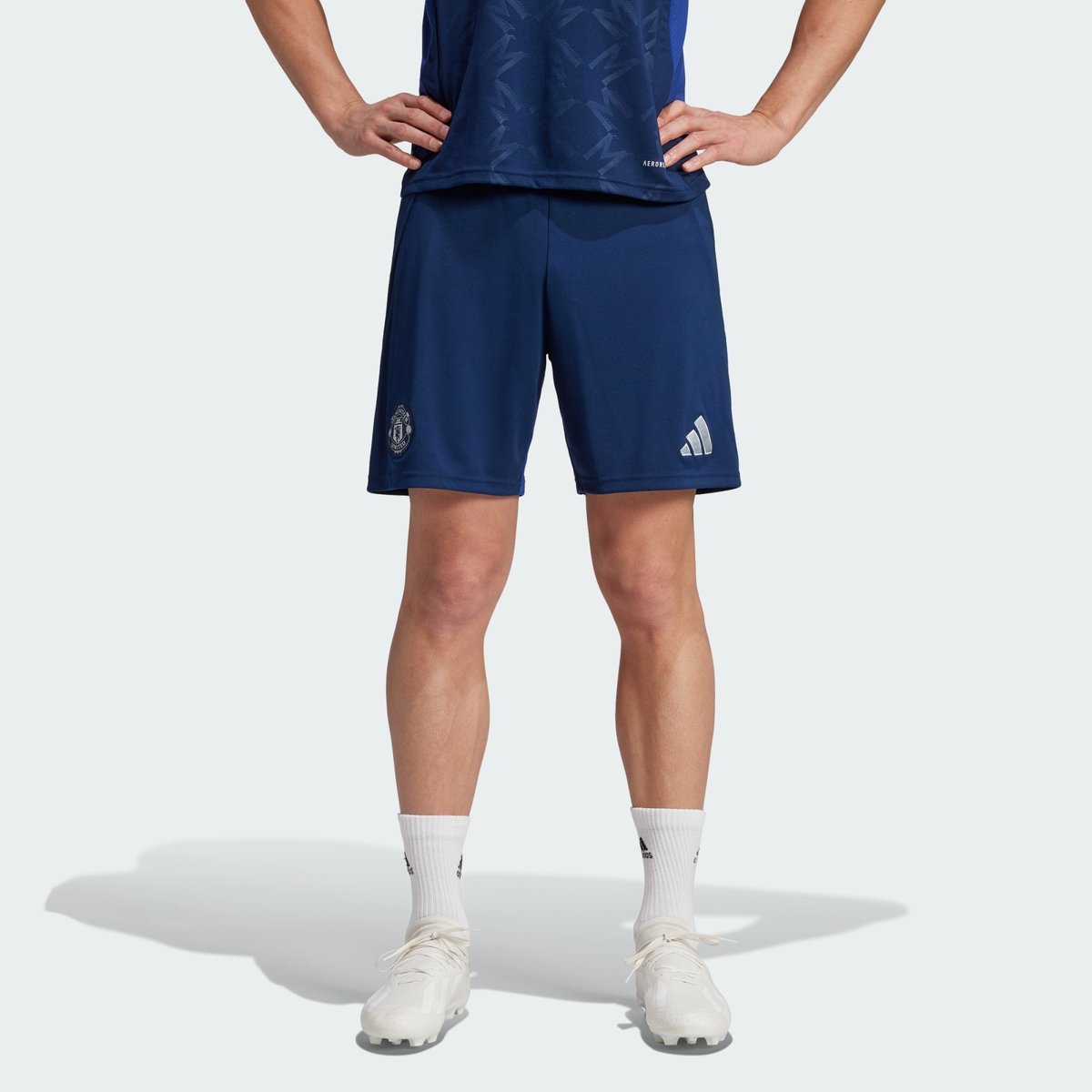 Short Extérieur Manchester United 24/25 night indigo, adidas Performance
