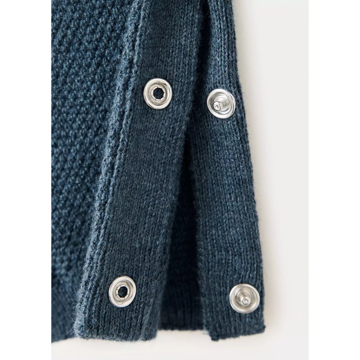 Combi-pantalon boutons bleu pétrole, MANGO BABY