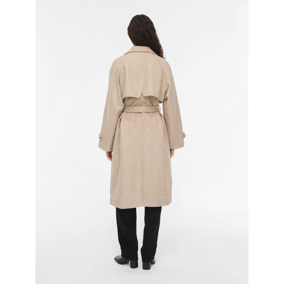 Manteau marron - natural melange1, VILA