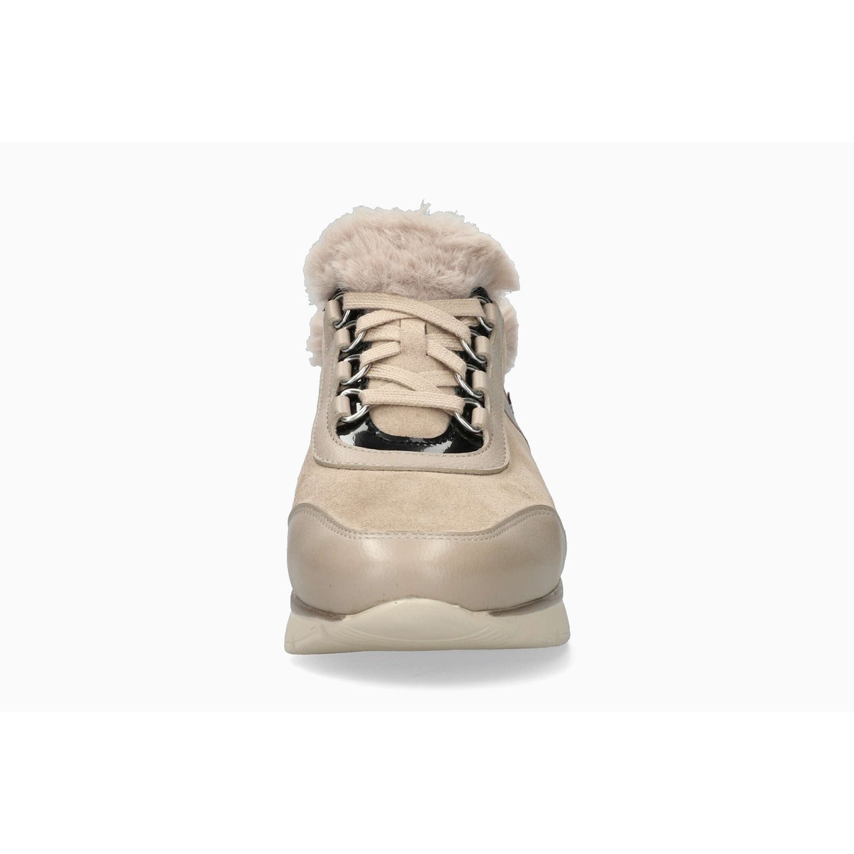 Baskets en cuir ESTELLA beige 5143, MEPHISTO