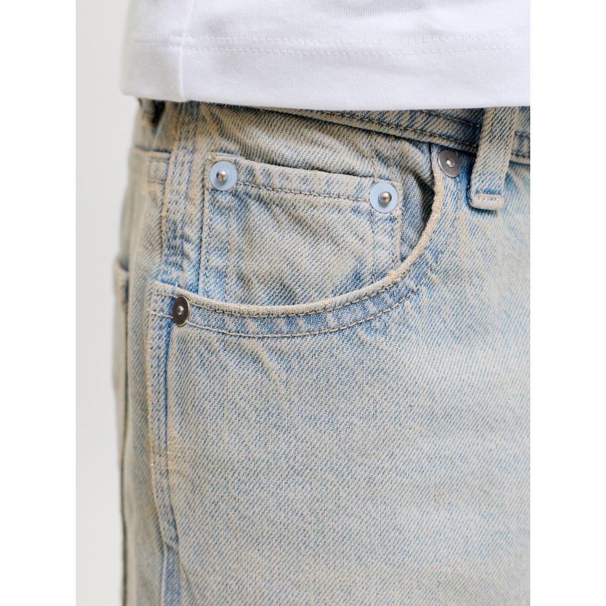 Jean Baggy Fit light blue denim, JACK & JONES JUNIOR