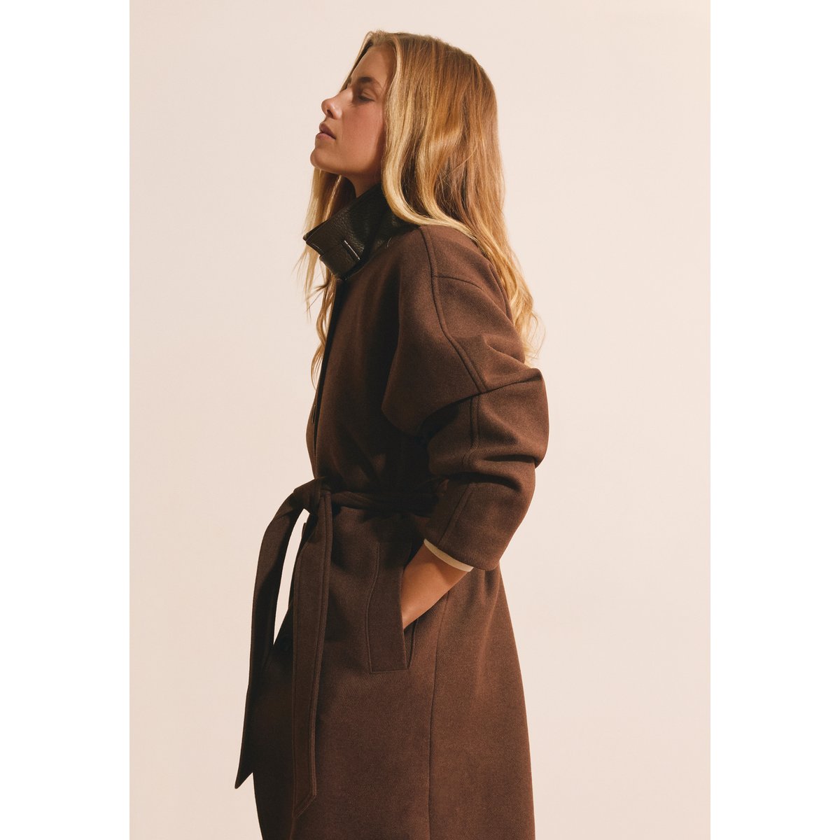 ETAM GROSSE PIECE MIA - MANTEAU taupe, ETAM