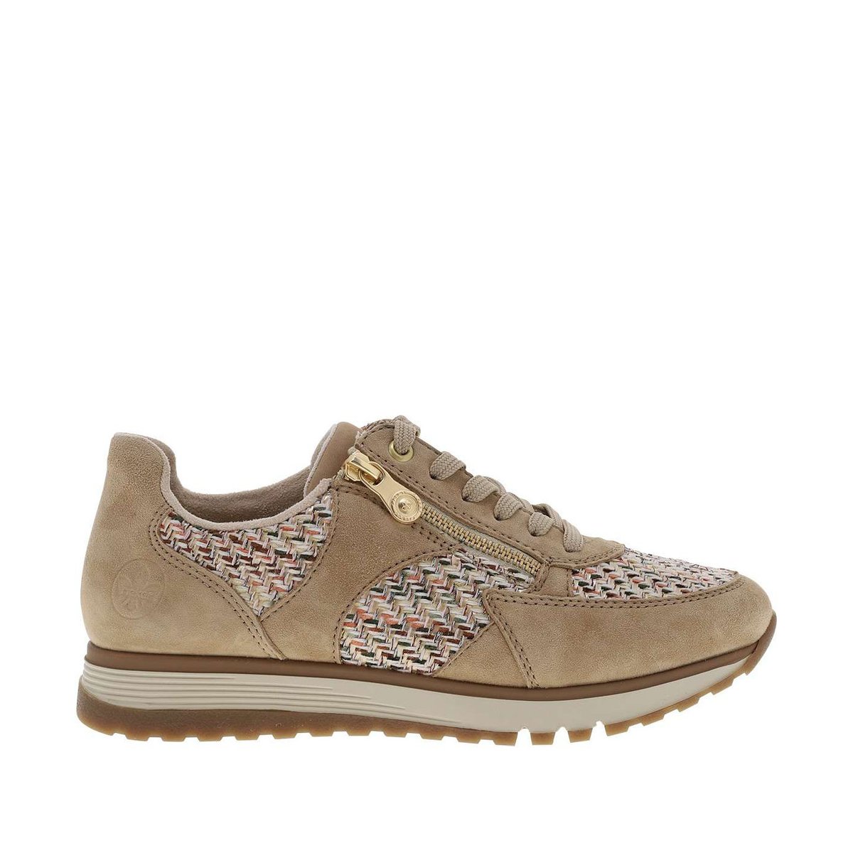 Basket Basse Cuir Rieker Rock beige, LES TROPEZIENNES PAR M.BELARBI