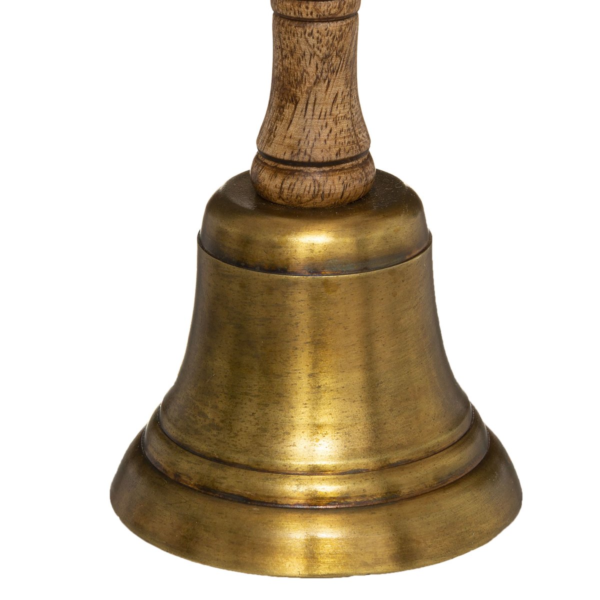 Cloche bois de manguier CONSTANCE marron, ATMOSPHERA