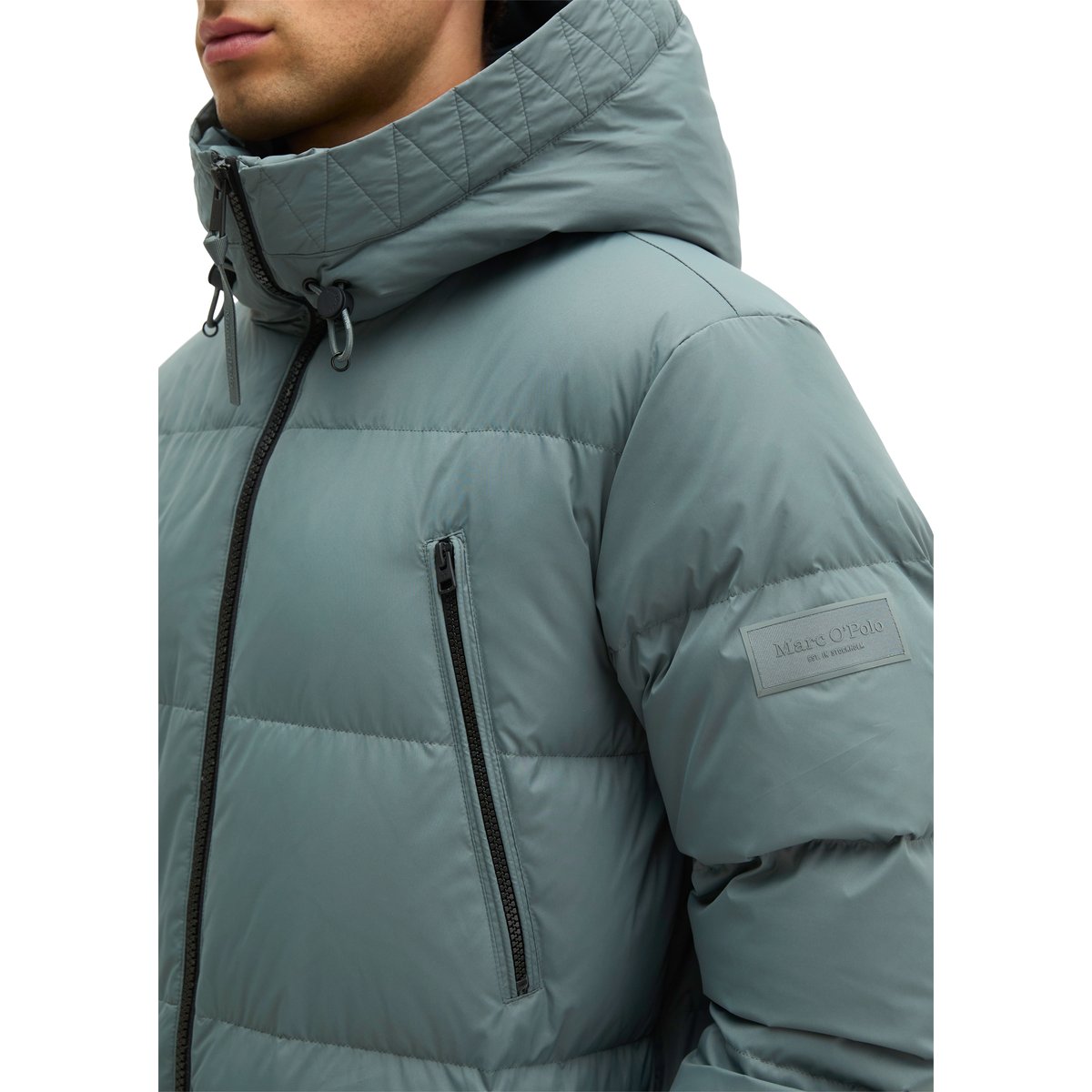 Doudoune matelassée coupe régulière avec des poches pratiques gris, MARC O'POLO