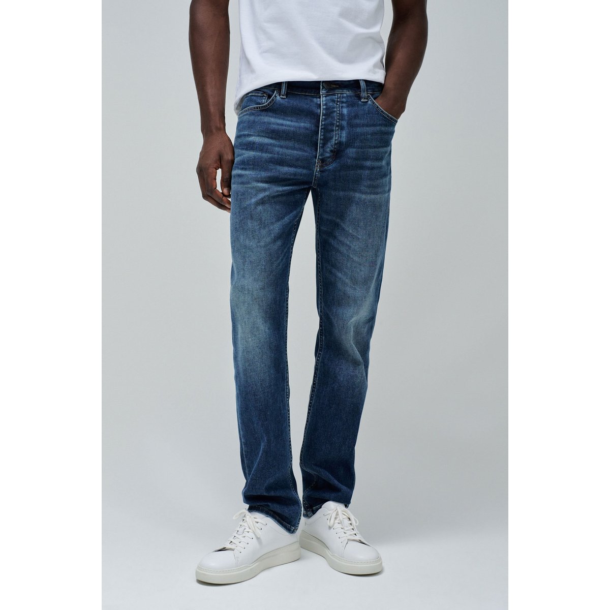 JEAN REGULAR FIT COOLMAX bleu, SALSA JEANS