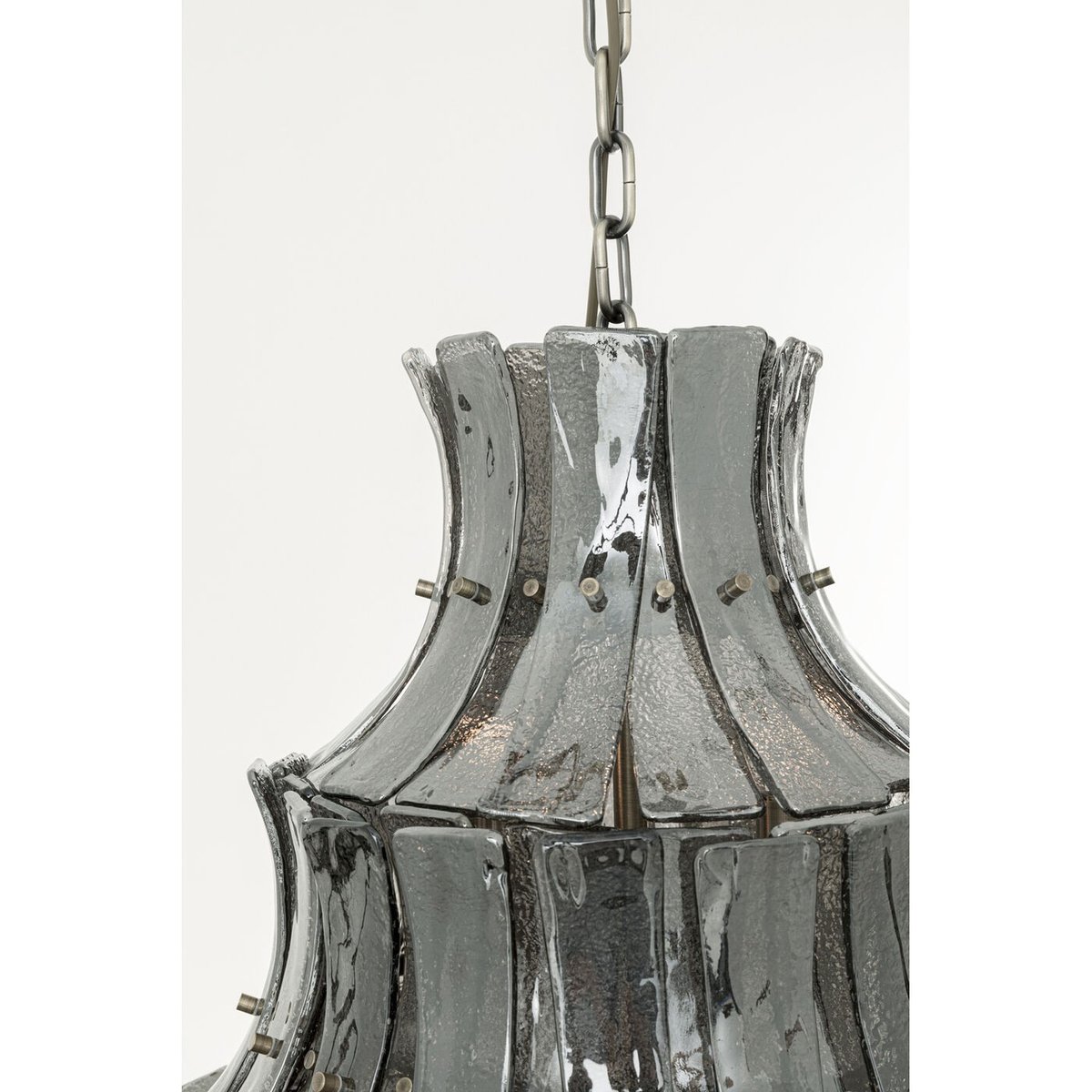 Suspension en verre, VENEZIA gris, KARE DESIGN