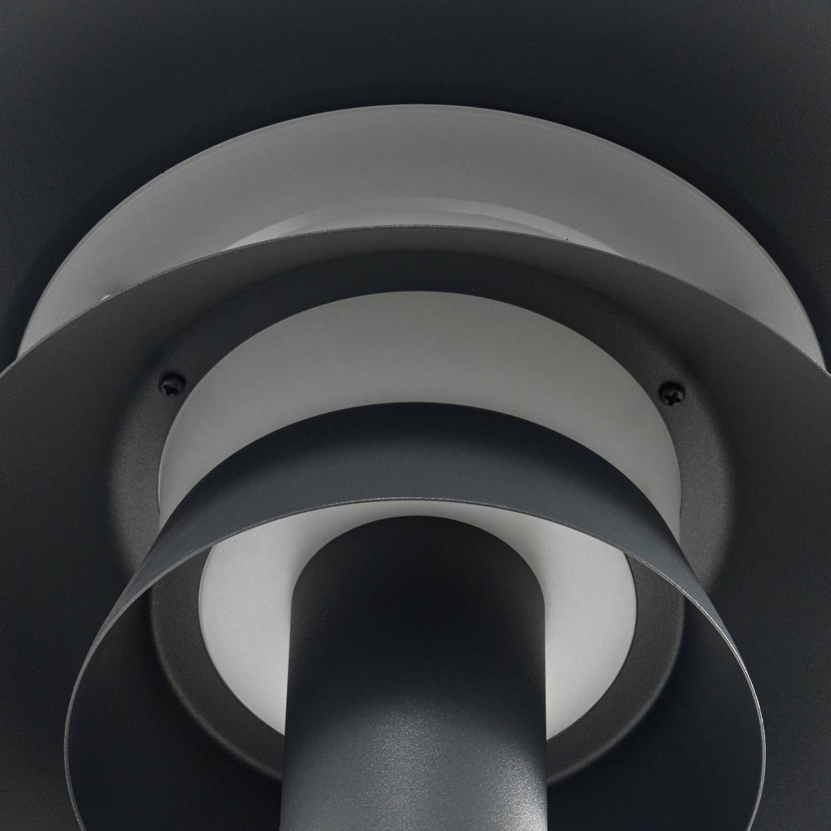 Applique extérieure en aluminium moderneLED anthracite, blanc, LUCANDE