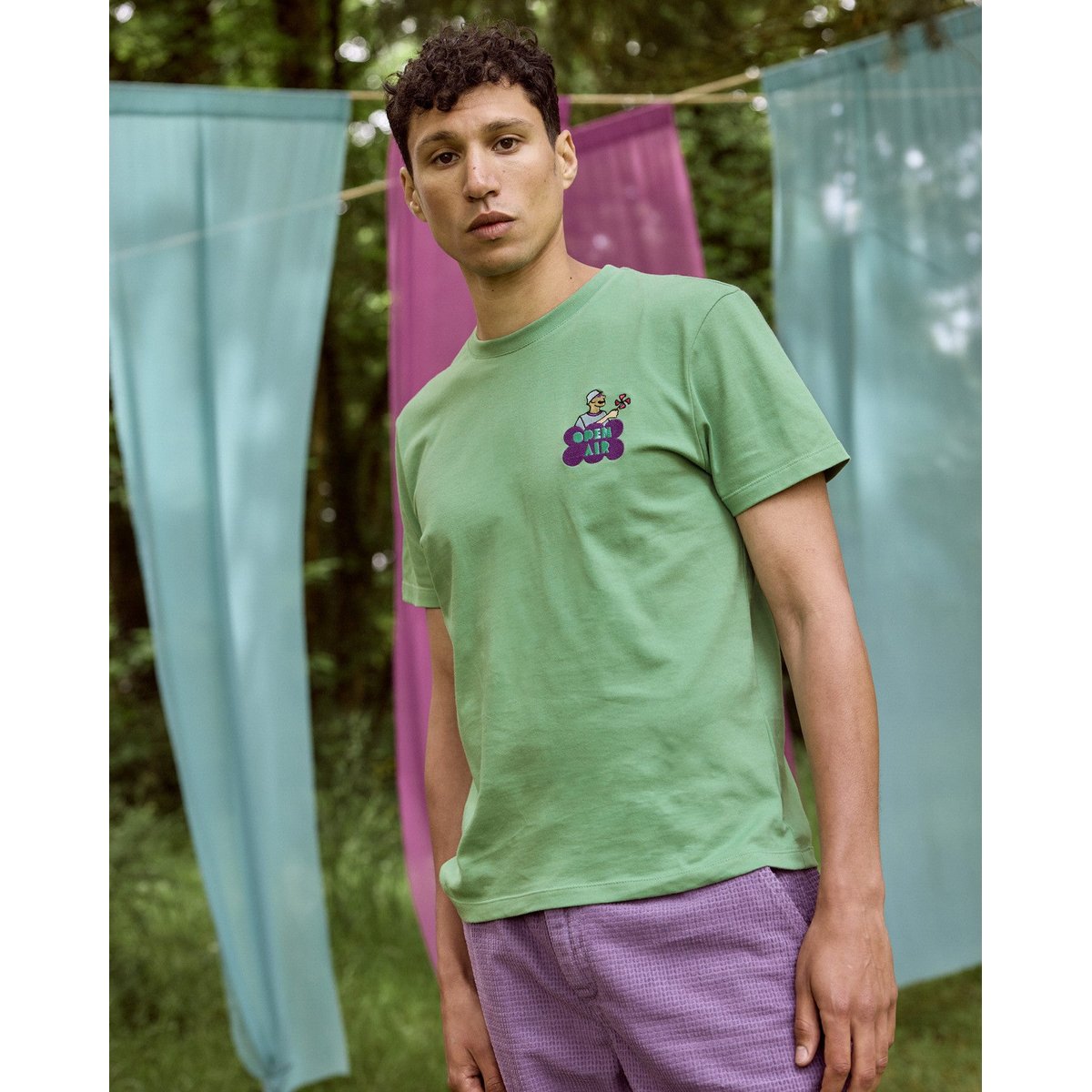 T-shirt ARCY vert menthe, FAGUO