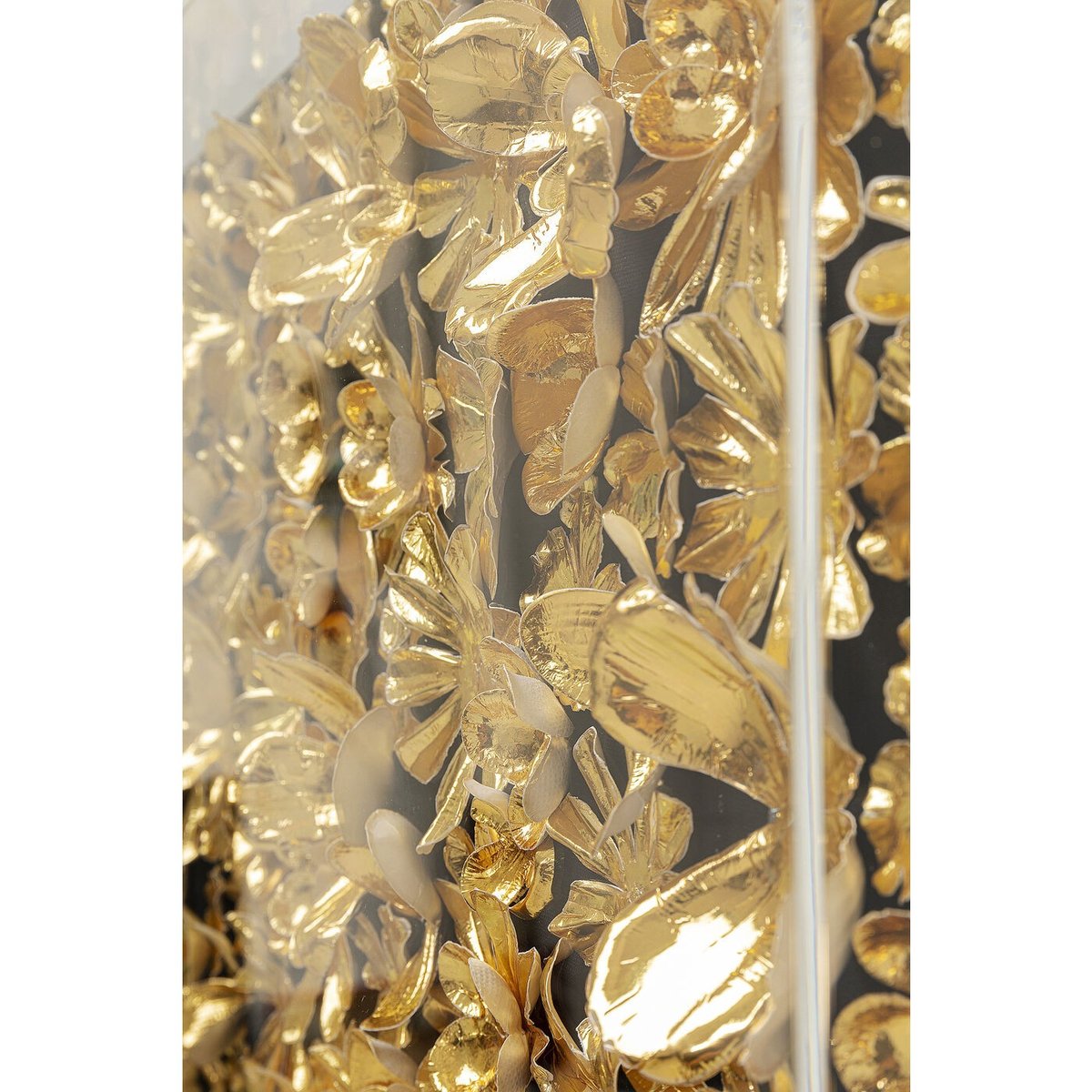 Tableau 3D fleurs or, KARE DESIGN