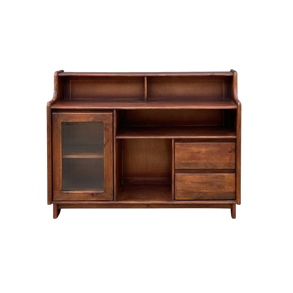 Buffet comptoir en bois de manguier ARNO bois foncé, MADE IN MEUBLES