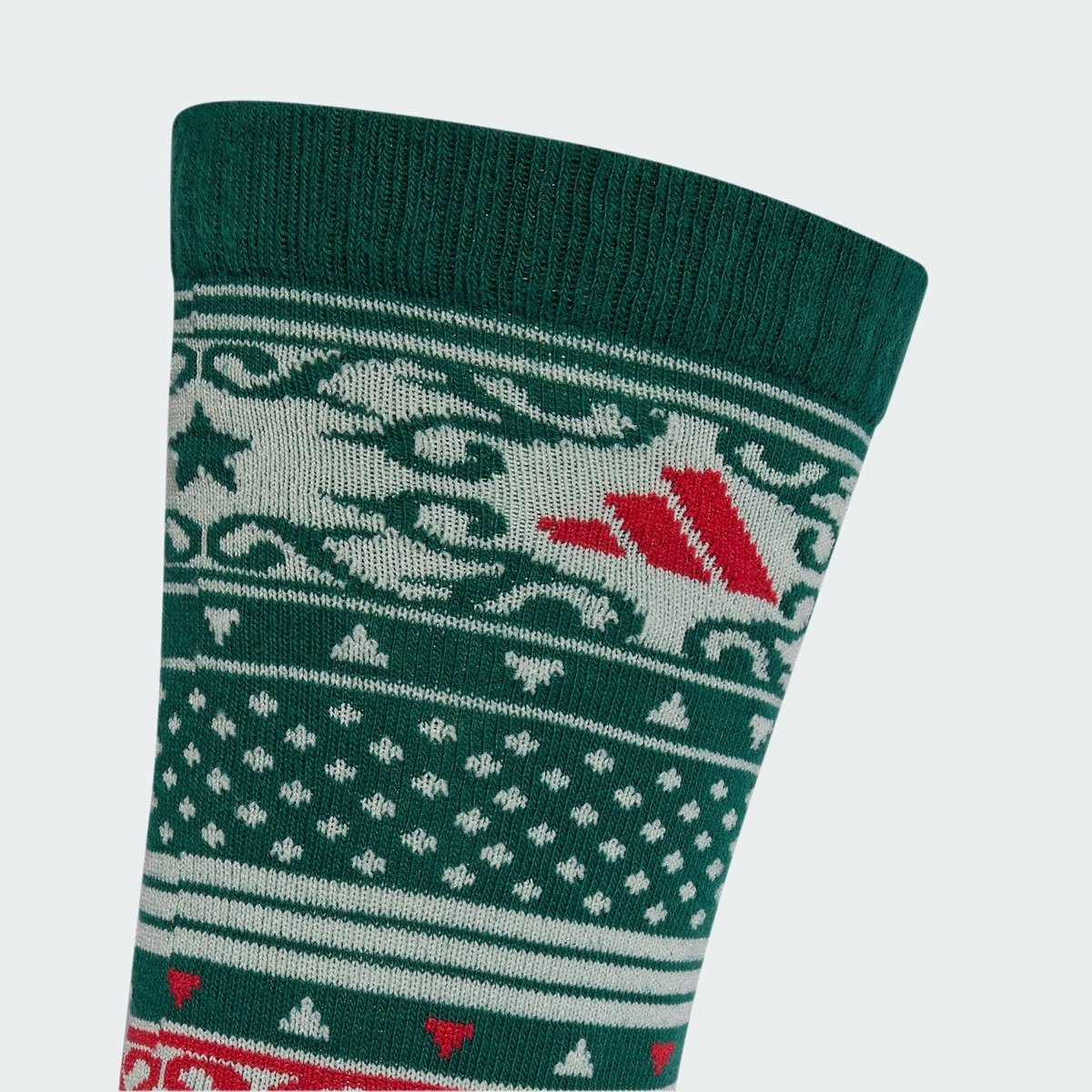 Chaussettes Mi-Mollet Graphiques Christmas Adidas (3 Paires) Chaussettes Mi-Mollet Graphiques Christmas Adidas (3 Paires) collegiate green / ivory / pure ruby, ADIDAS SPORTSWEAR