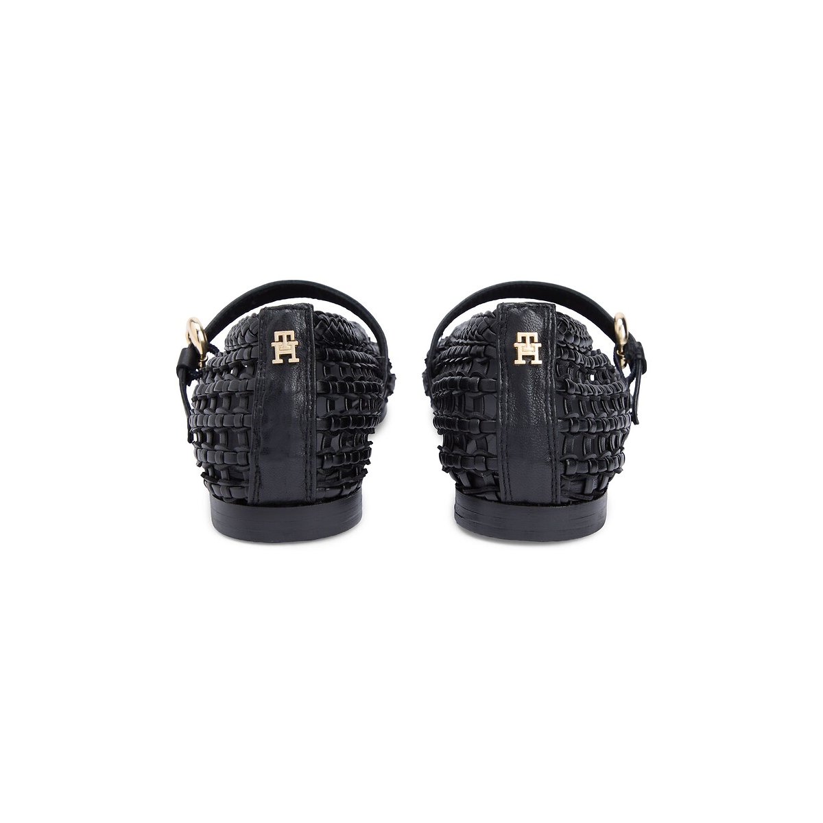 Ballerines babies ajourées noir, TOMMY HILFIGER