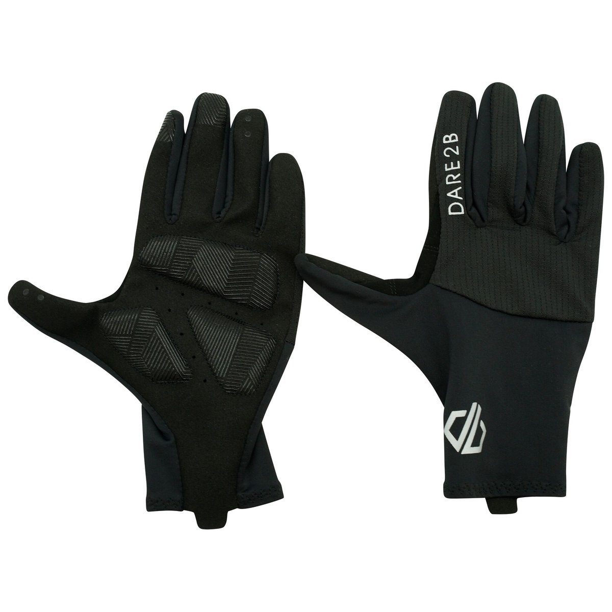 Gants de cyclisme FORCIBLE noir, DARE 2B
