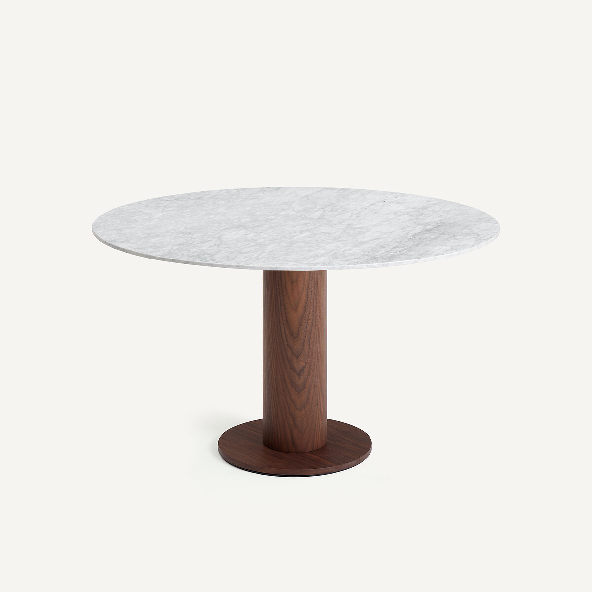 Pied de table plaqué noyer, Talmo noyer, AM.PM