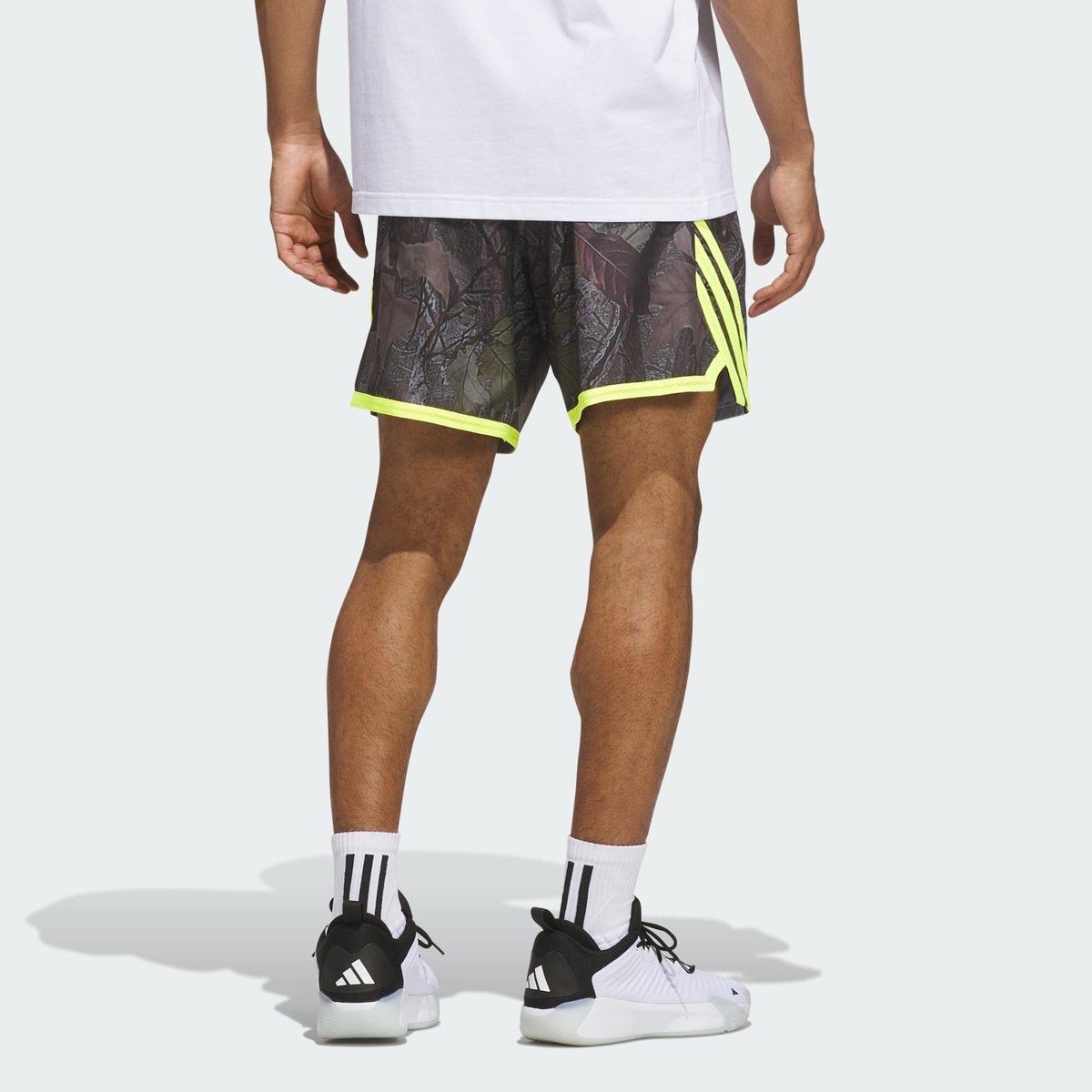 Short Imprimé Intégral Camo Adidas Crazy Lite Short Imprimé Intégral Camo Adidas Crazy Lite black / solar lemon, adidas Performance