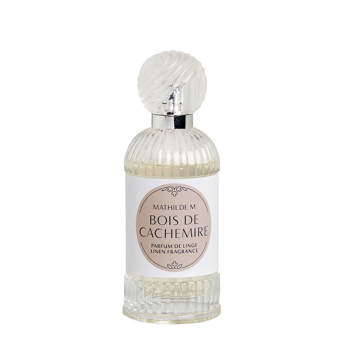 Parfum de linge 75 ml - Bois de Cachemire transparent, MATHILDE M