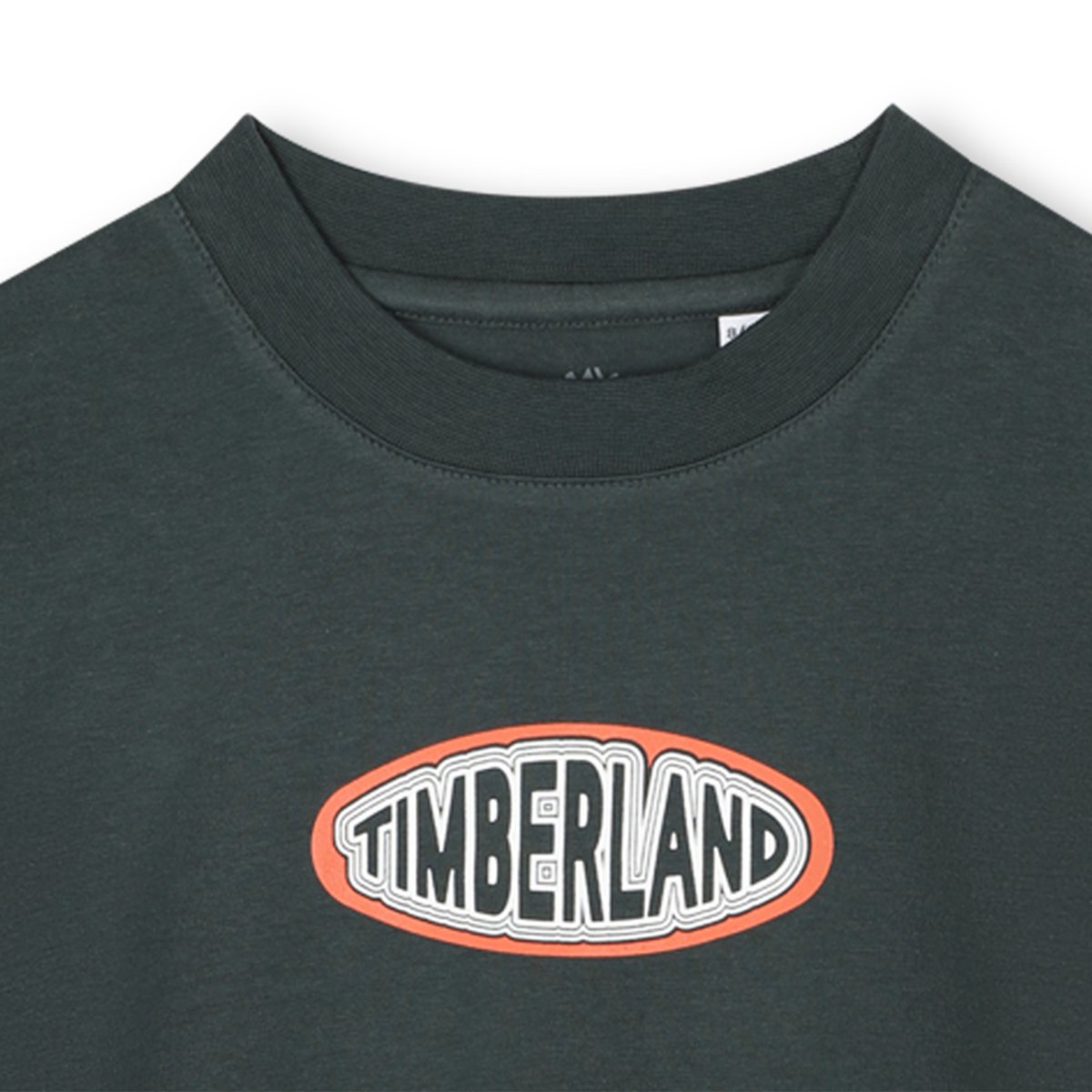 T-shirt à manches courtes en maillot bottle green, TIMBERLAND