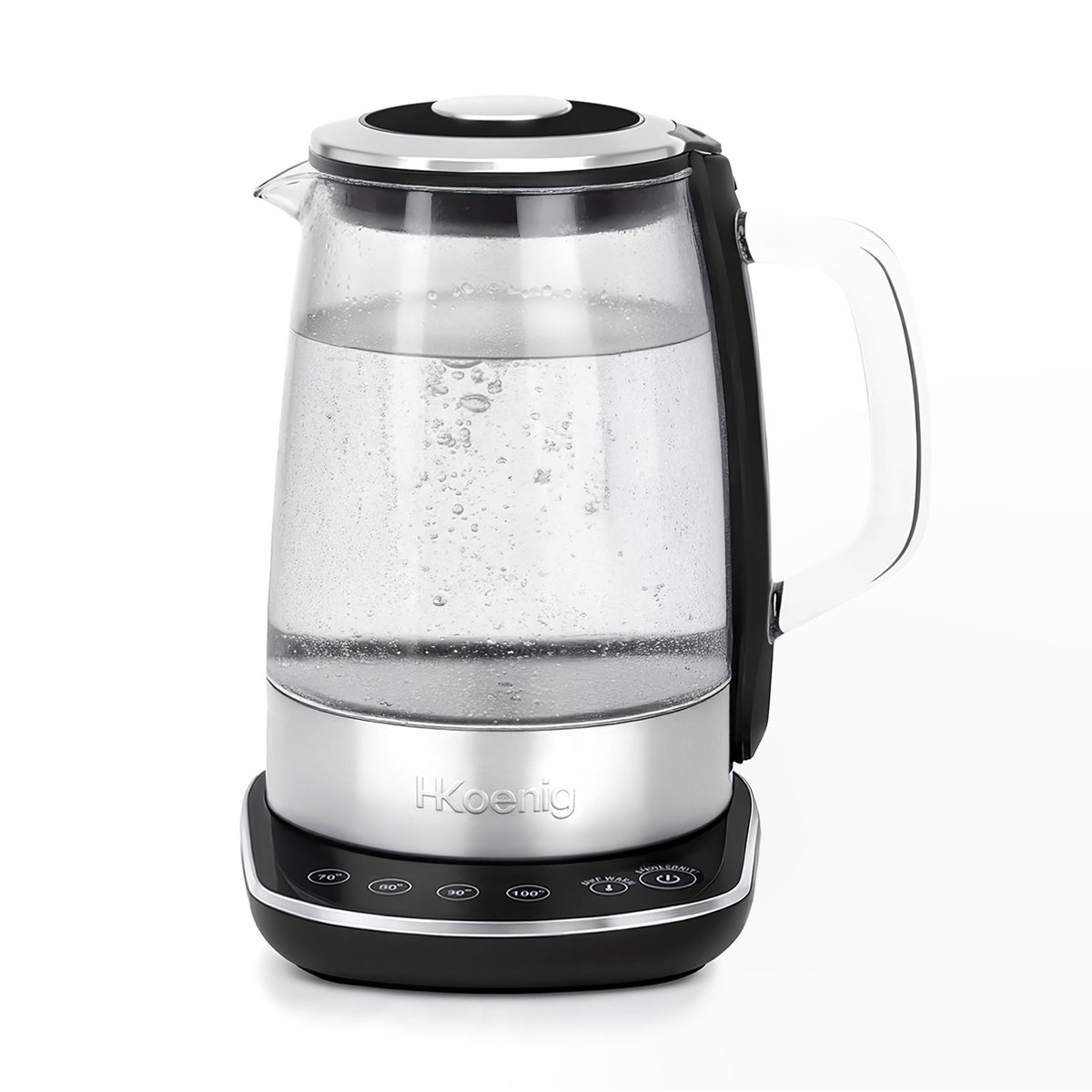 Bouilloire électrique 1,5L - BO600 couleur unique, H.KOENIG