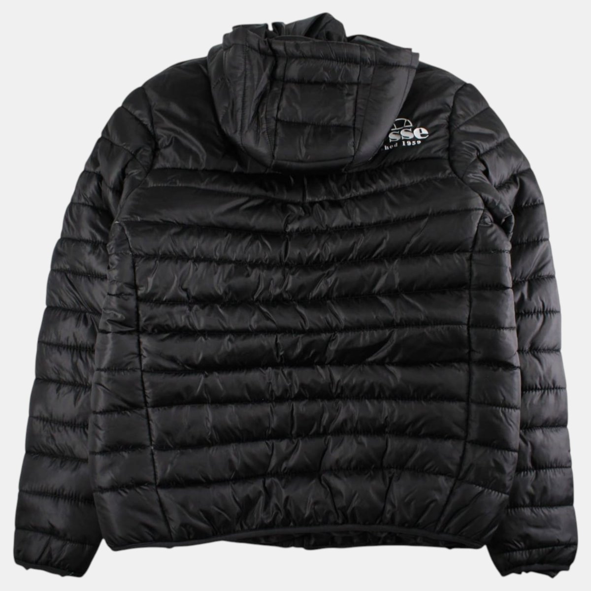 Doudoune matelassée zippée à capuche QUEST noir, ELLESSE