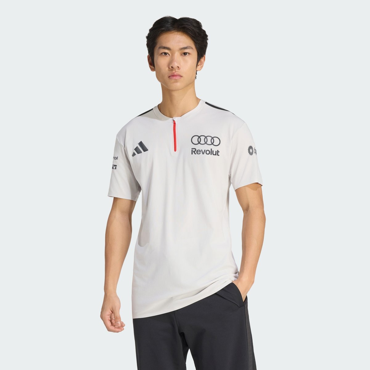 Polo Manches Courtes Ingénieurs Et Équipe Marketing Audi Revolut F1 Team Polo Manches Courtes Ingénieurs Et Équipe Marketing Audi Revolut F1 Team chalk pearl / iron metallic, adidas Performance