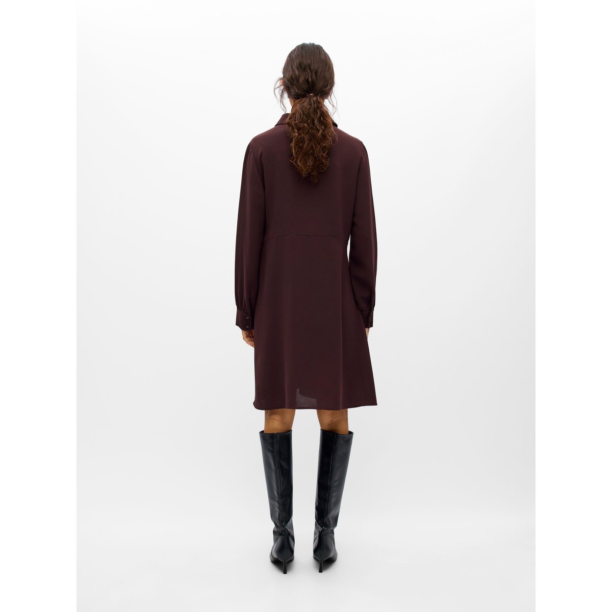 Robe-Chemise rouge - chocolate plum1, OBJECT