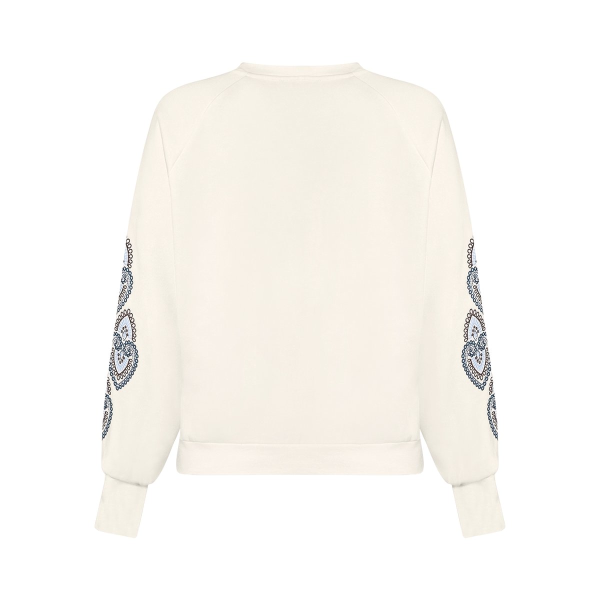 Sweat-shirt à impression patch creamblue, ZERO
