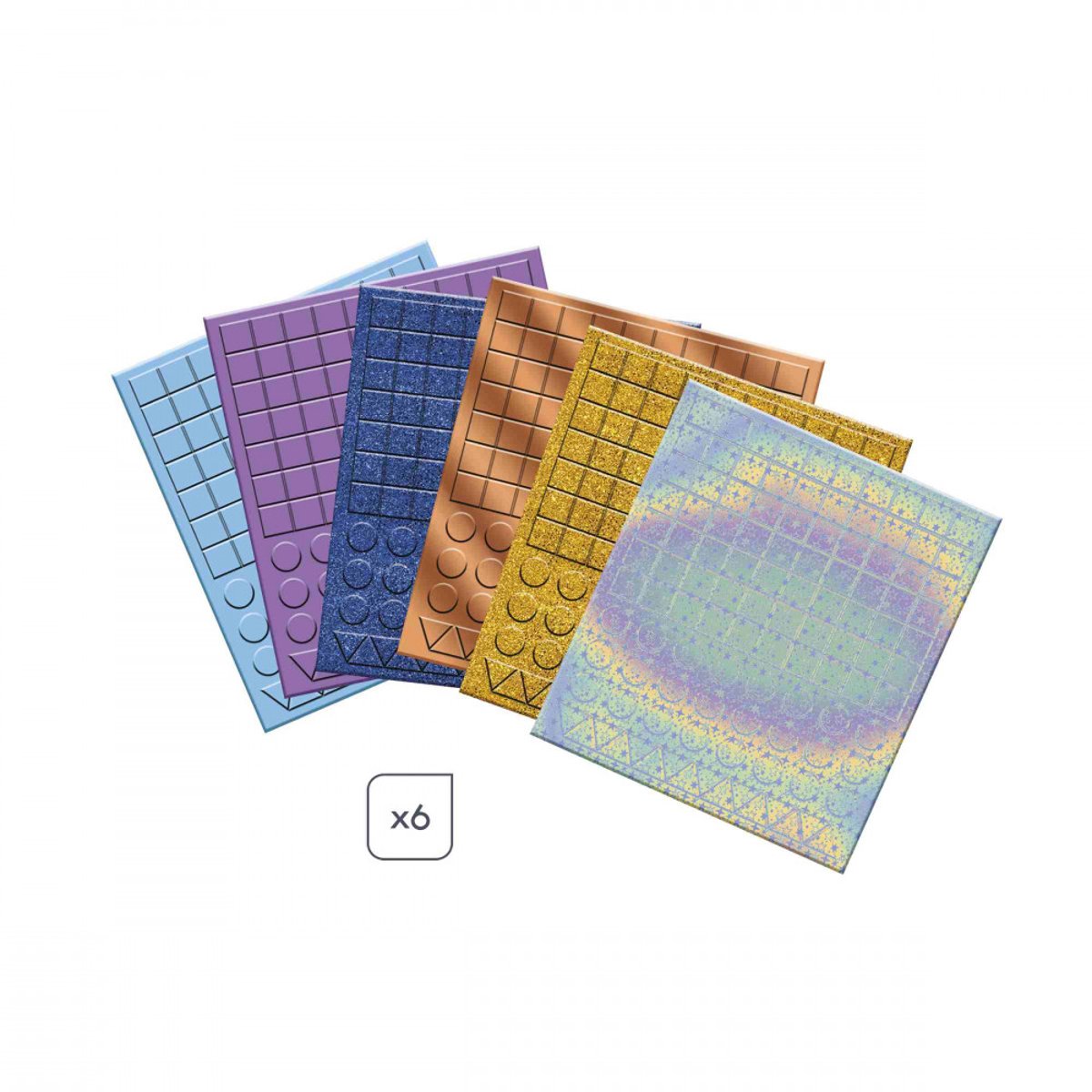 Mosaïques Sut Le Thème De La Magie multicolore, JANOD