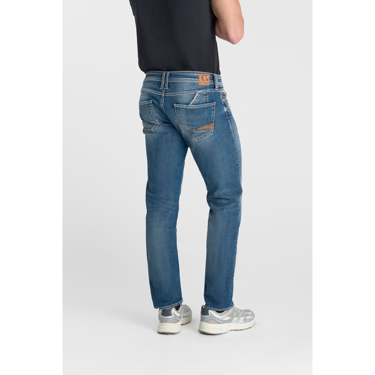 Jeans droite 800/12, longueur 34 blue, LE TEMPS DES CERISES