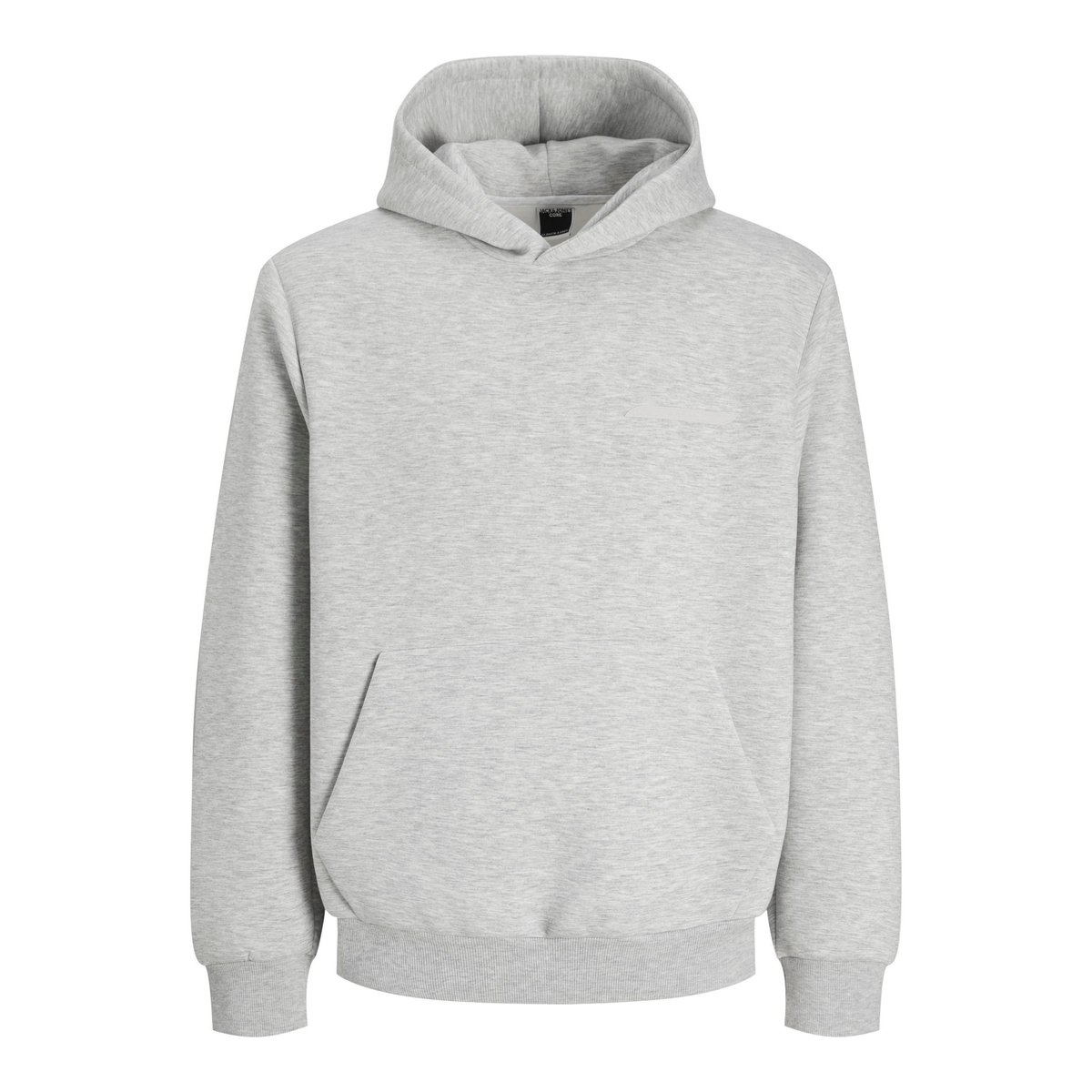 Sweat À Capuche light grey melange 1, JACK & JONES