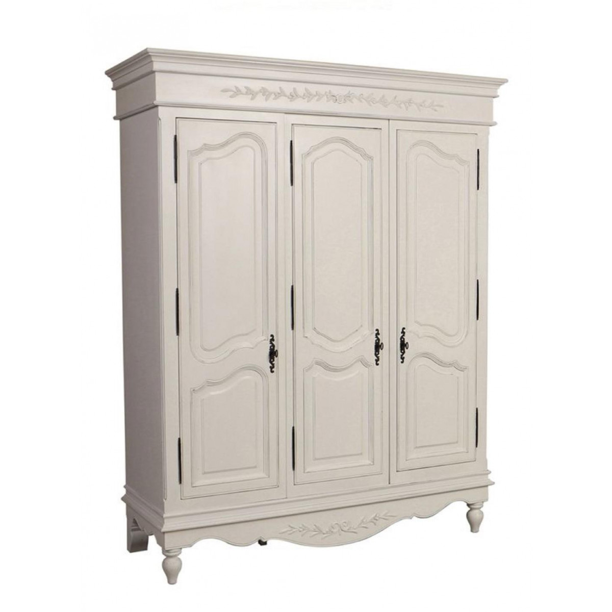 Armoire 3 portes - ROMANCE blanc, INTERIOR'S