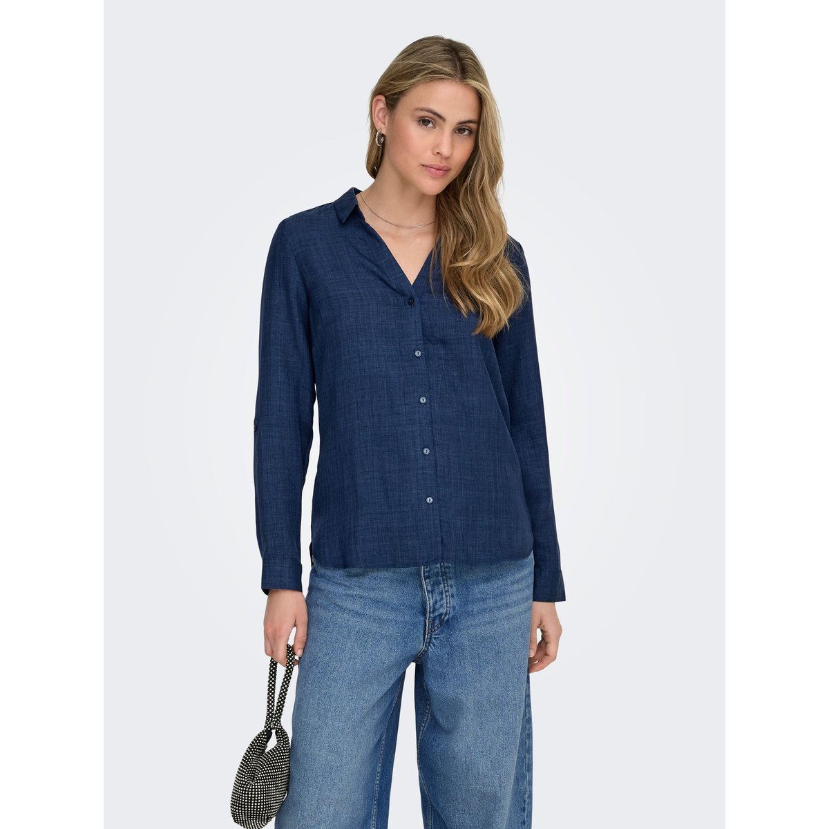 Chemise dark blue denim, ONLY