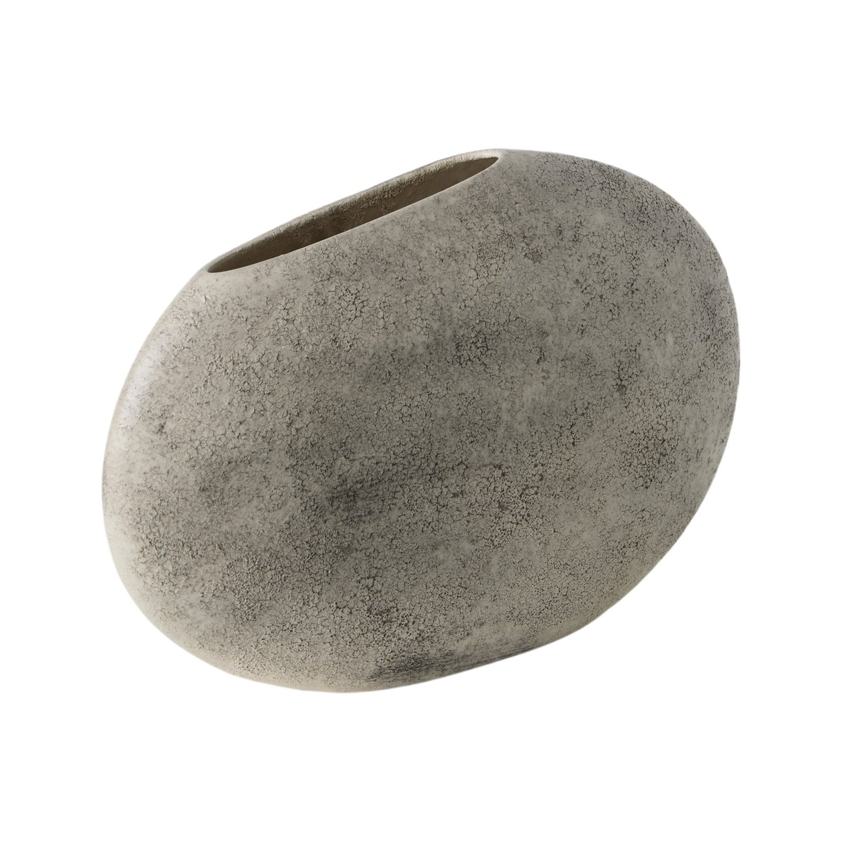 Vase céramique déco gris 27 cm - SWEN gris, CAMIF