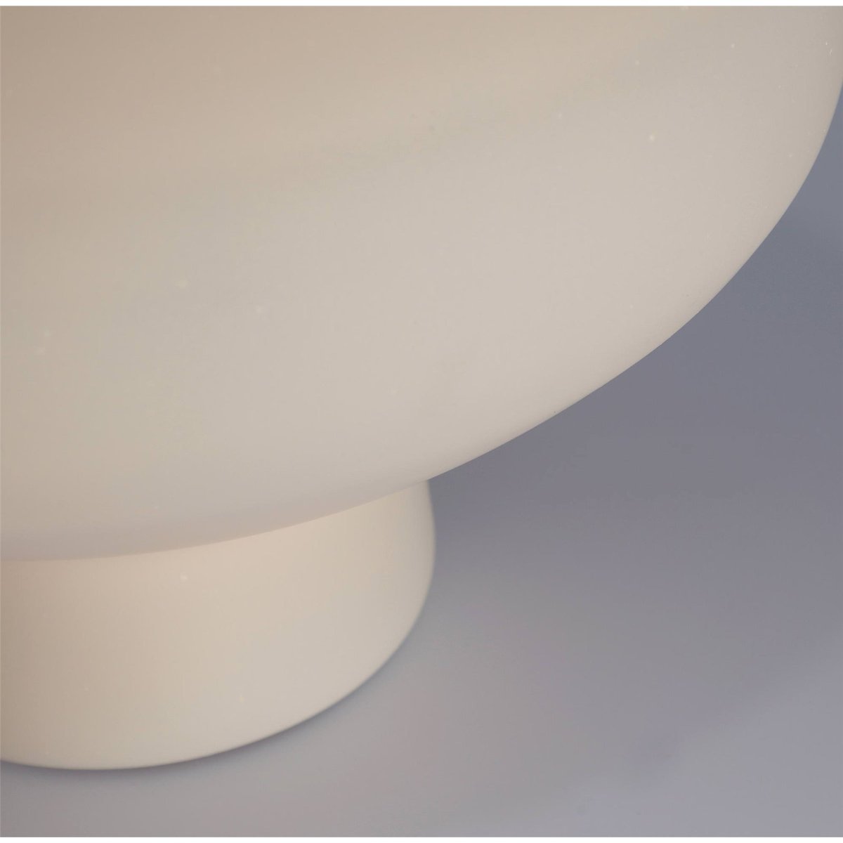 Vase contemporain en cristal finition mate beige mat cristal élégant, RECOLLECTION