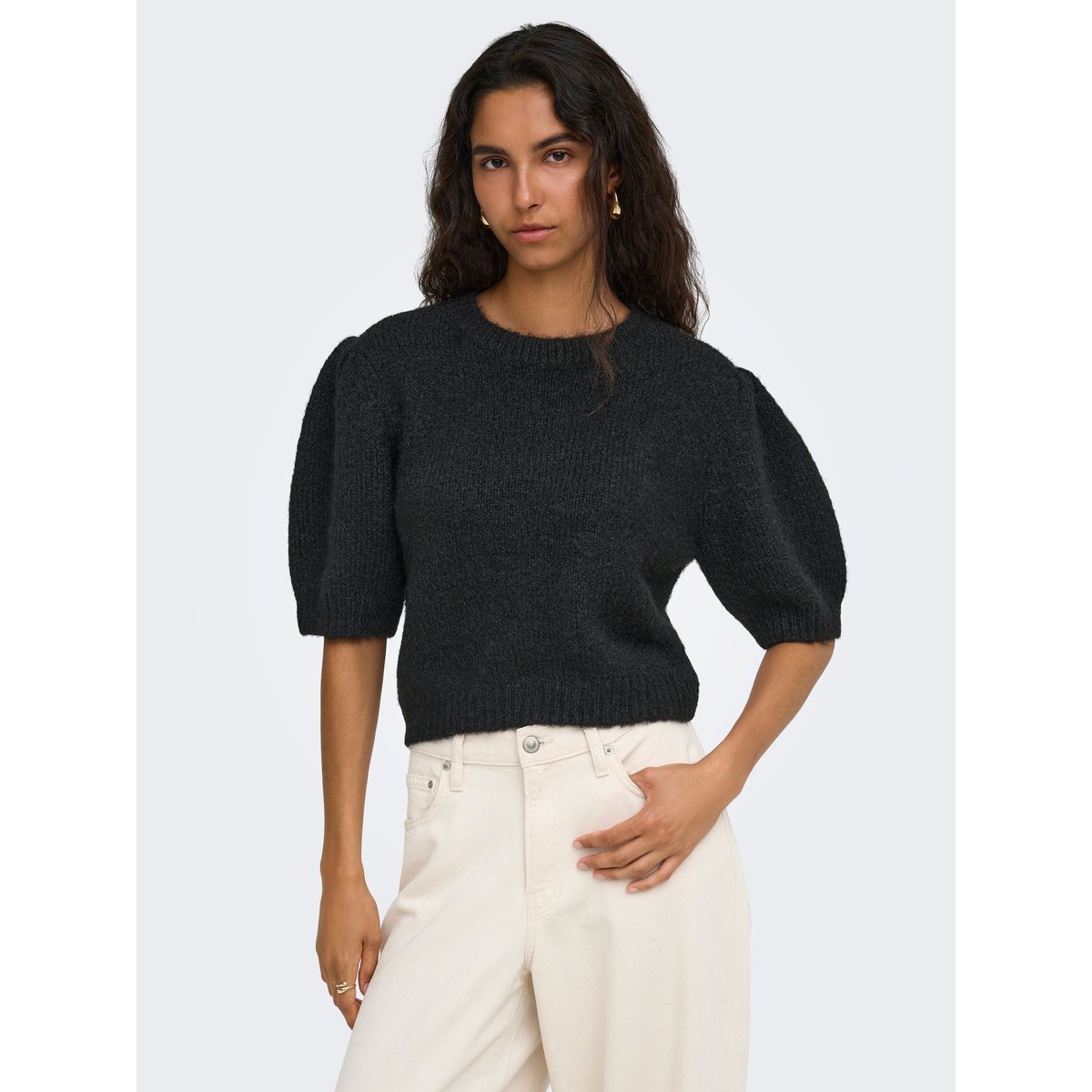 Pull En Maille black 1, ONLY